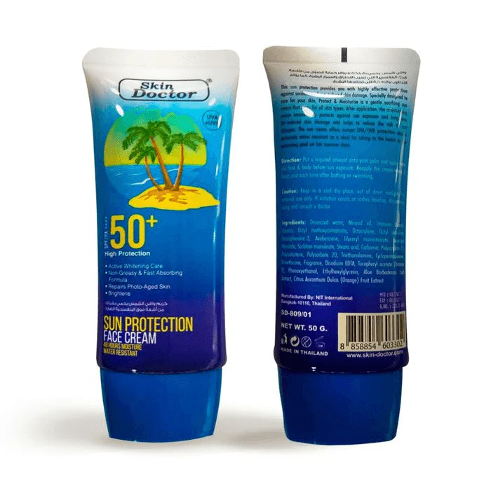 Skin Doctor High Sun Protection Face Cream SPF 50+ - 50g - Image 2