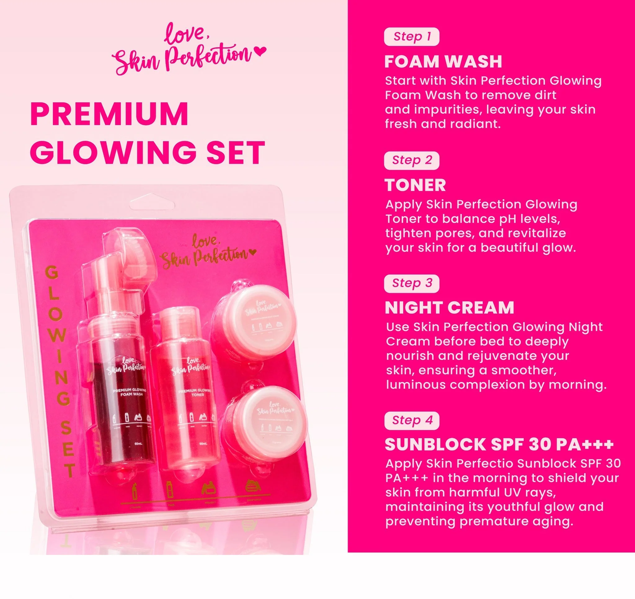Skin Perfection Premium Glowing Set - Image 3