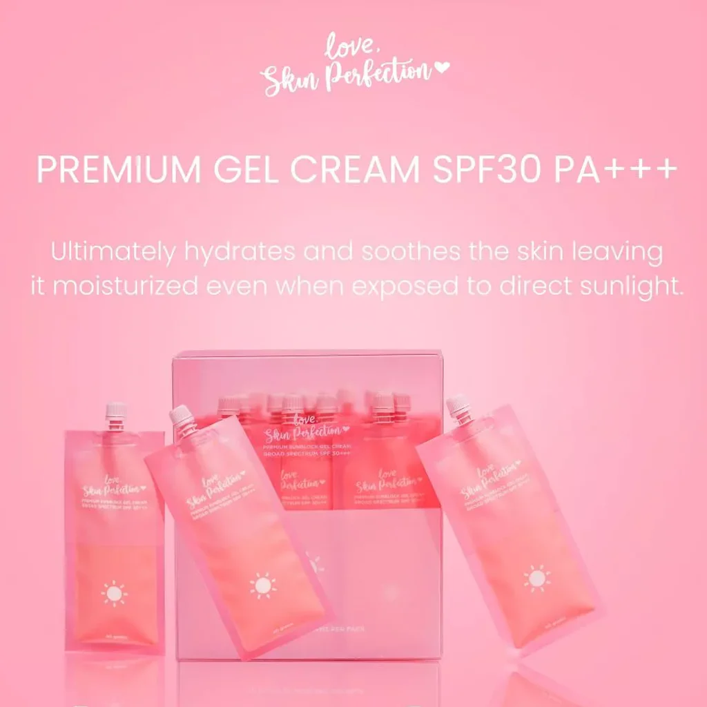 love Skin Perfection Sunblock Gel Cream SPF30+++ - 40g - Image 2