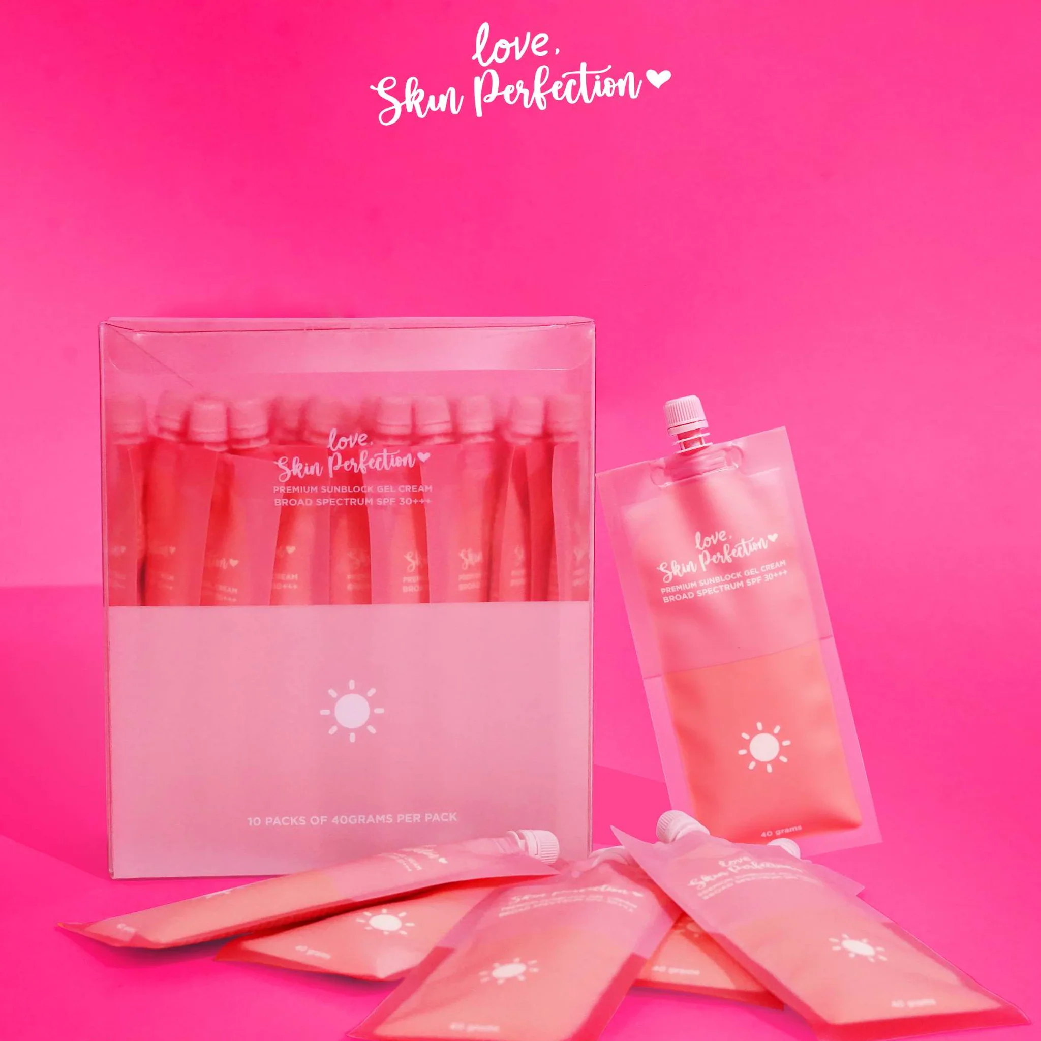 love Skin Perfection Sunblock Gel Cream SPF30+++ - 40g - Image 4