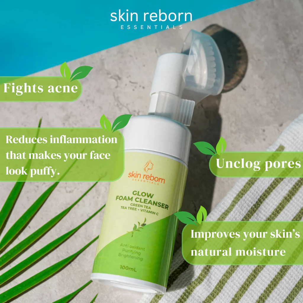Skin Reborn Essentials Glow Foam Cleanser - 100ml - Image 5