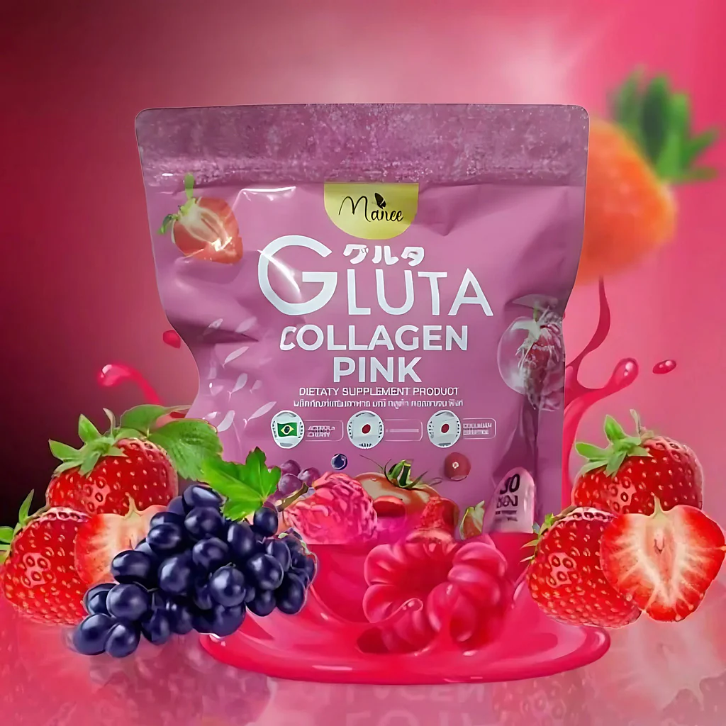 Manee Gluta Collagen Pink – 30 Sachets × 10g Each - Image 9