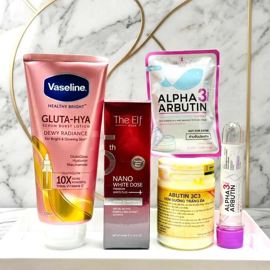 Skincare Whitening & Brightening Complete Combo Set - Image 3