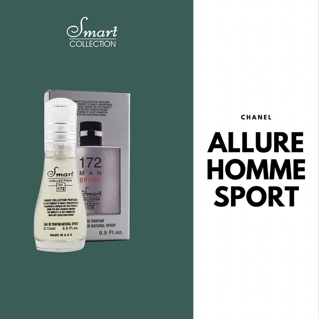 Smart Collection Allure No. 172 Perfume for Men – 15ml Eau de Parfum - Image 2