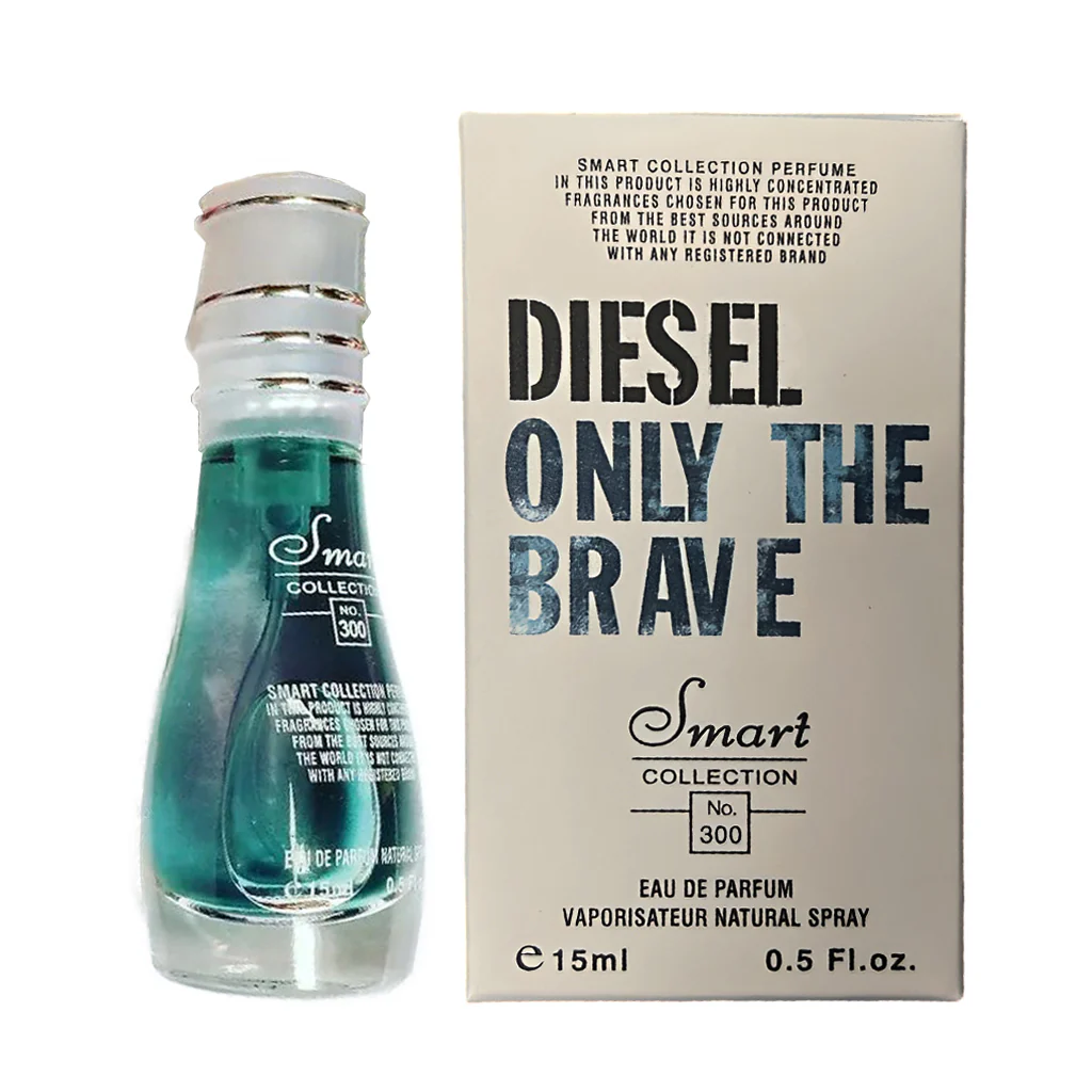 Smart Collection No. 300 Diesel Only The Brave Eau de Parfum for Men – 15ml - Image 2