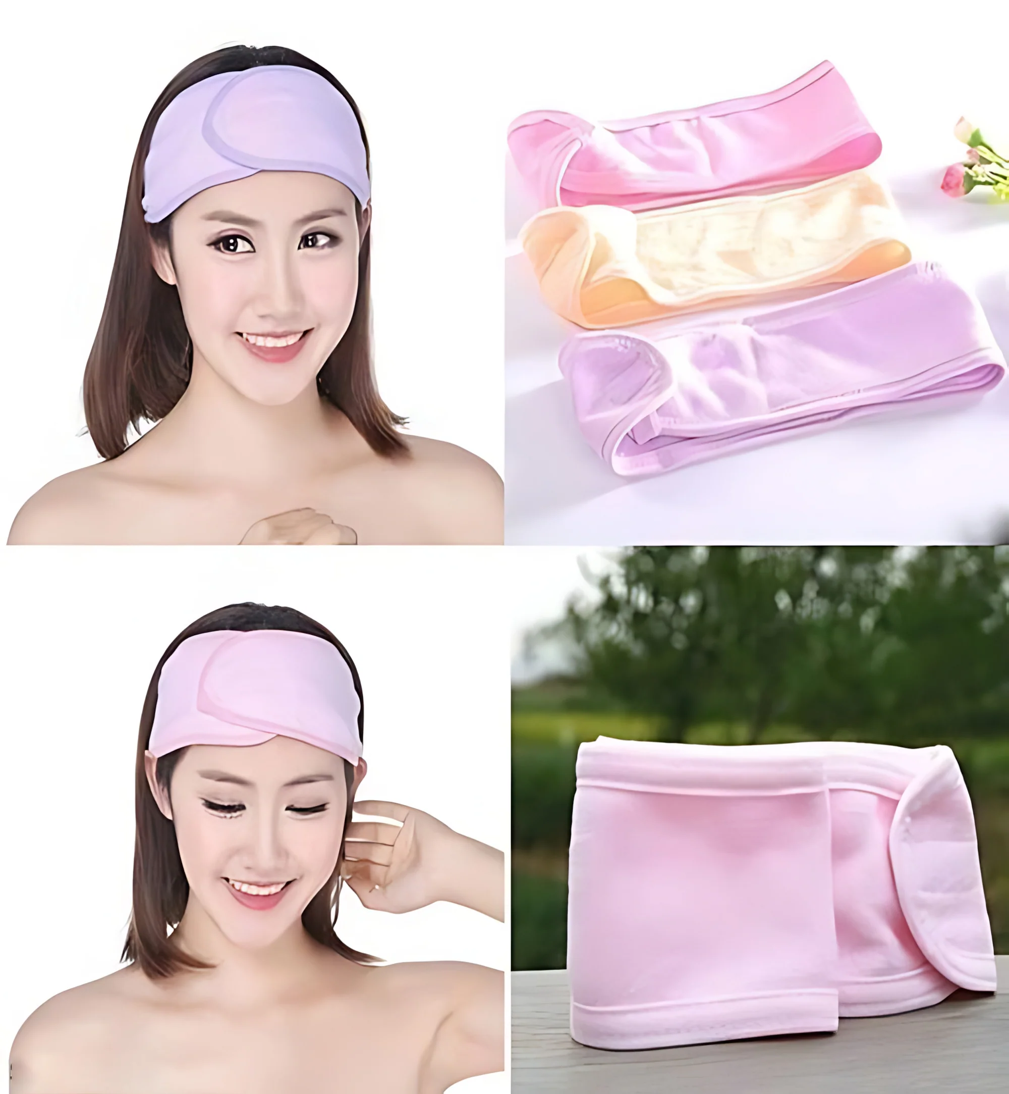Spa Headband Sweat Towels – Adjustable, Non-Slip & Washable - Image 10