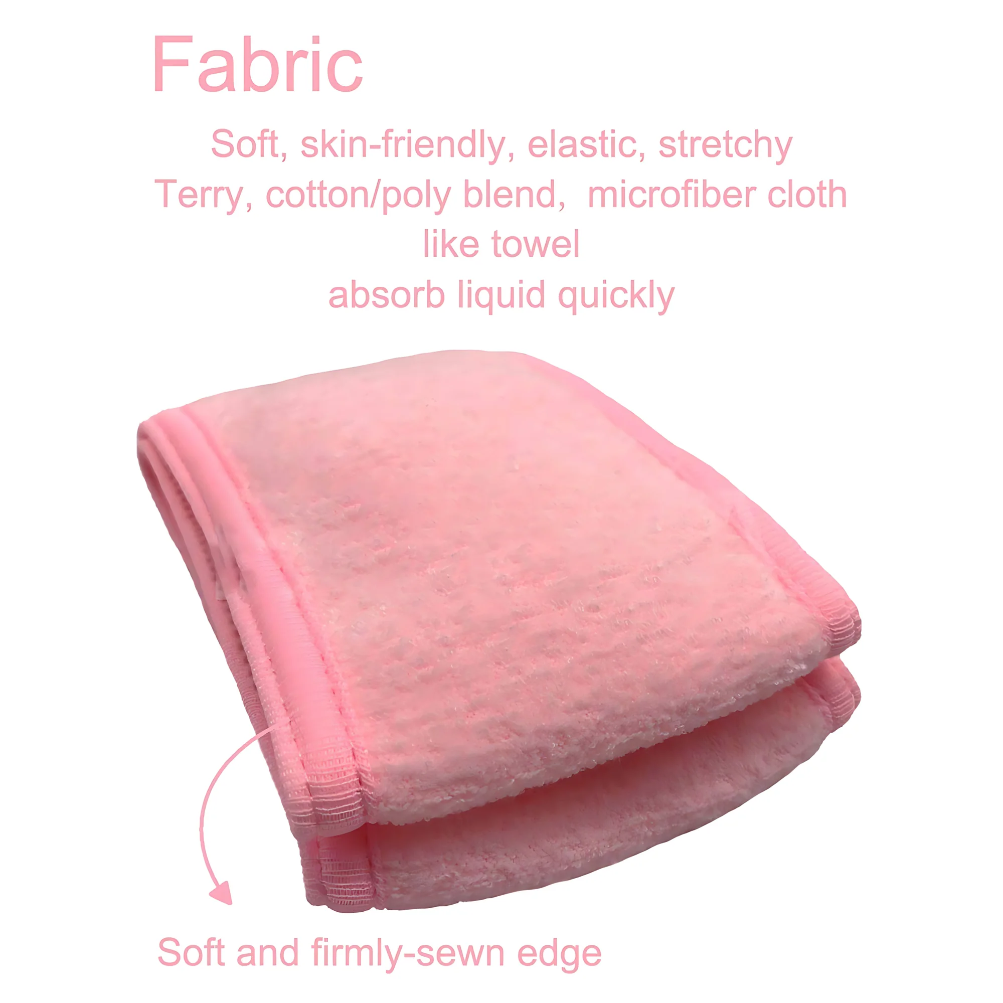Spa Headband Sweat Towels – Adjustable, Non-Slip & Washable - Image 2