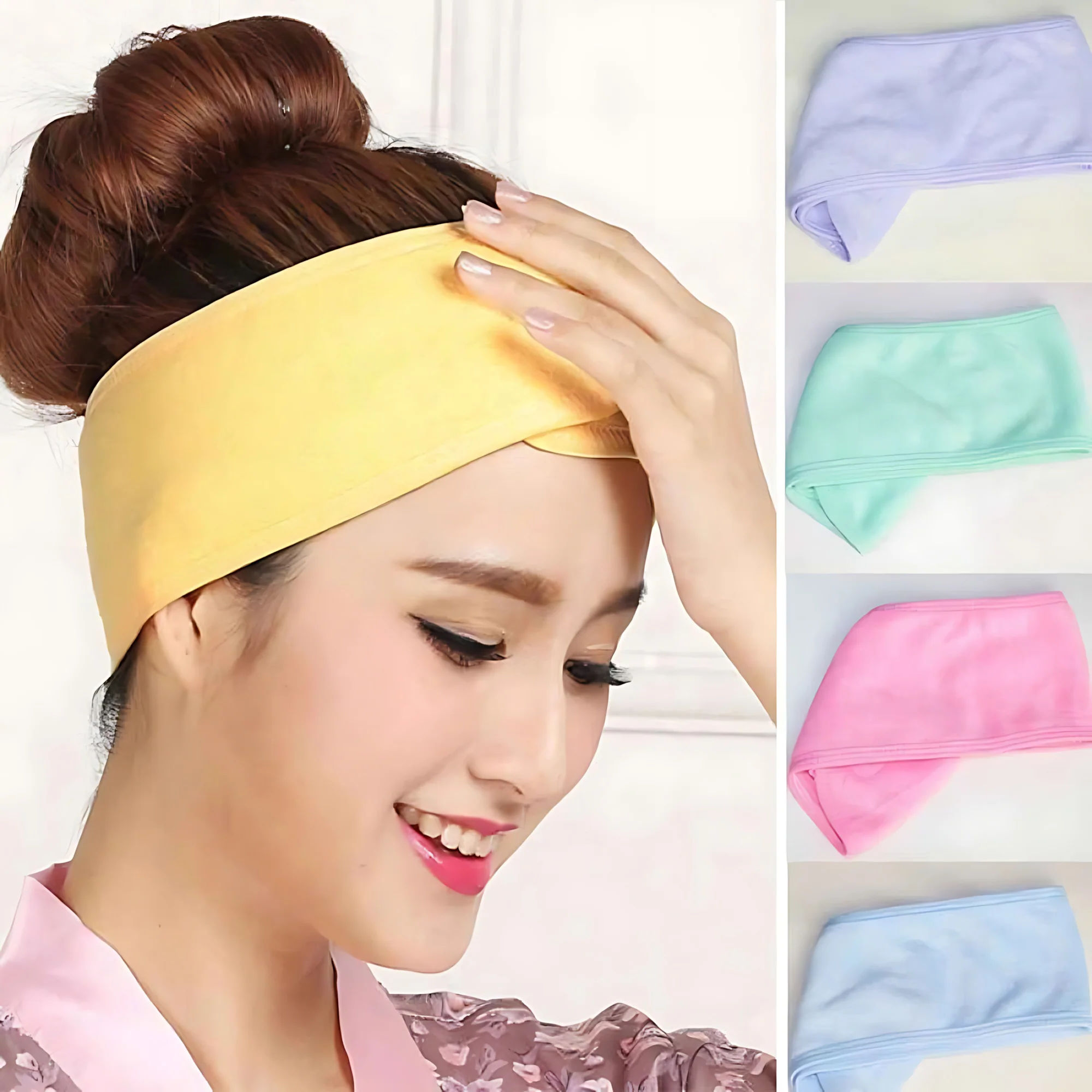 Spa Headband Sweat Towels – Adjustable, Non-Slip & Washable - Image 9