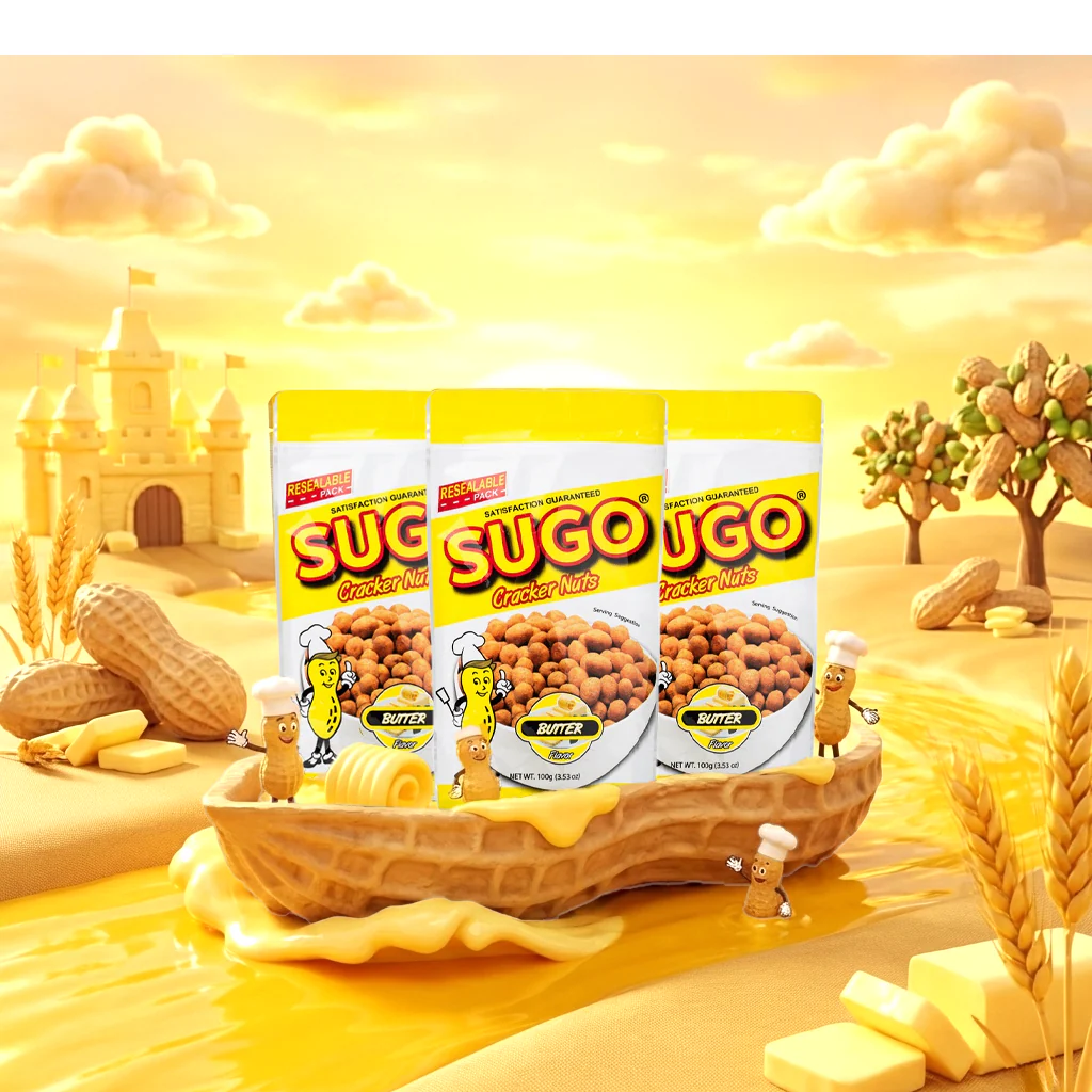 Sugo Cracker Nuts Butter Flavor β 100g (3pcs Combo) - Image 2