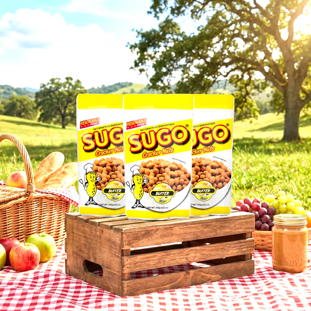Sugo Cracker Nuts Butter Flavor β 100g (3pcs Combo) - Image 3
