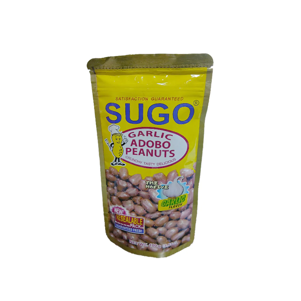 Sugo Garlic Adobo Peanuts – 100g (3pcs Combo) - Image 4