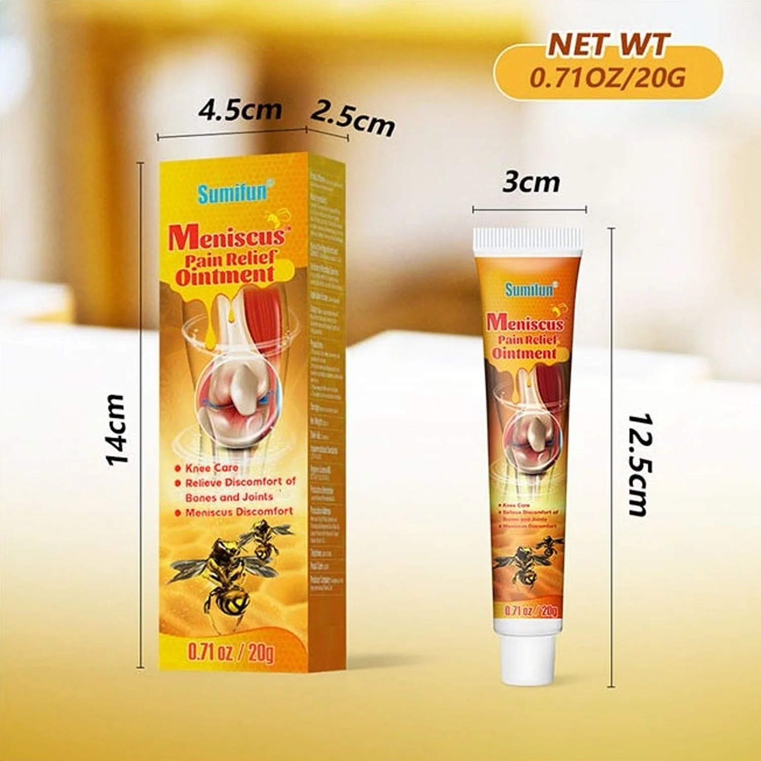 Sumifun Meniscus Pain Relief Cream - 20g - Image 2