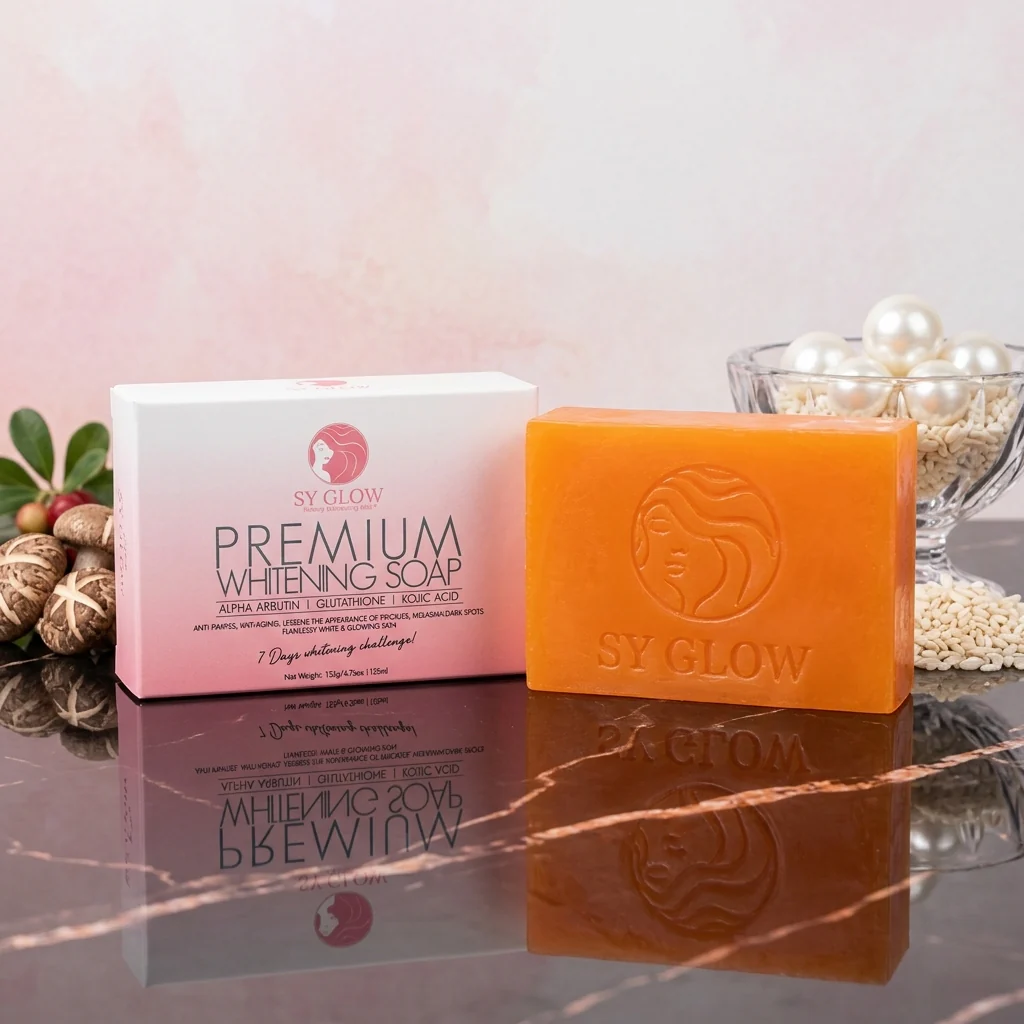 SY Glow Premium Whitening Soap – 135g - Image 6