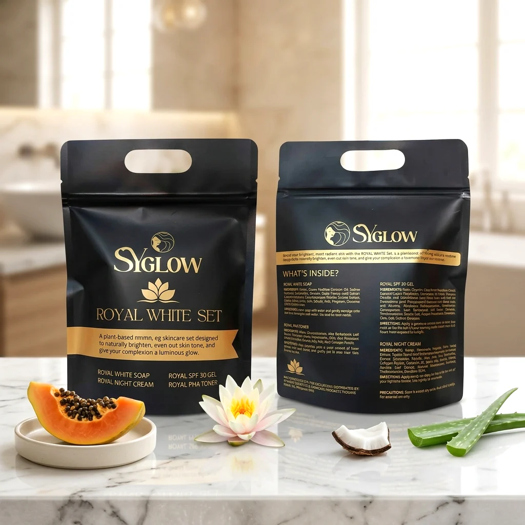 SY Glow Royal White Set – Complete 4-Step Skincare Routine - Image 4