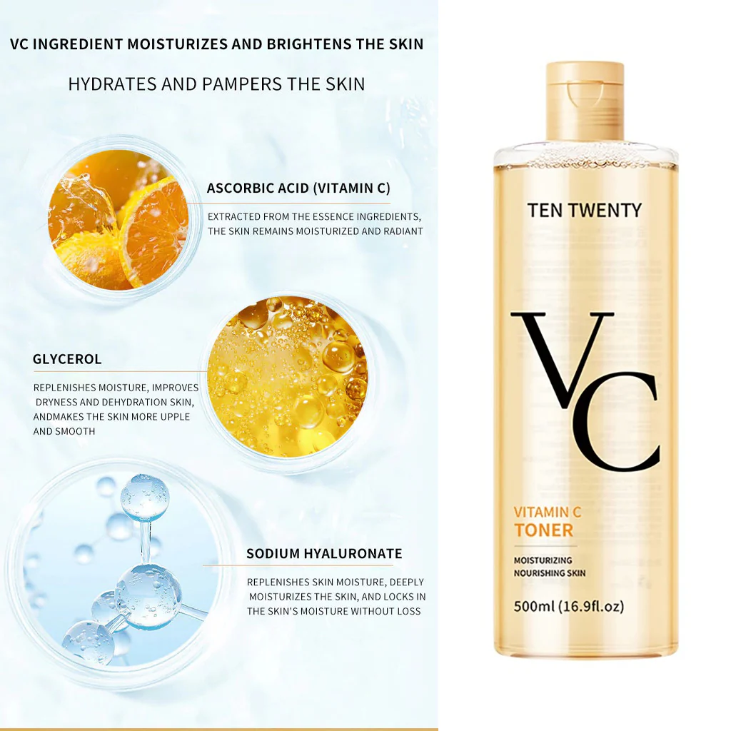 VC Ten Twenty Vitamin C Toner β 500ml - Image 5