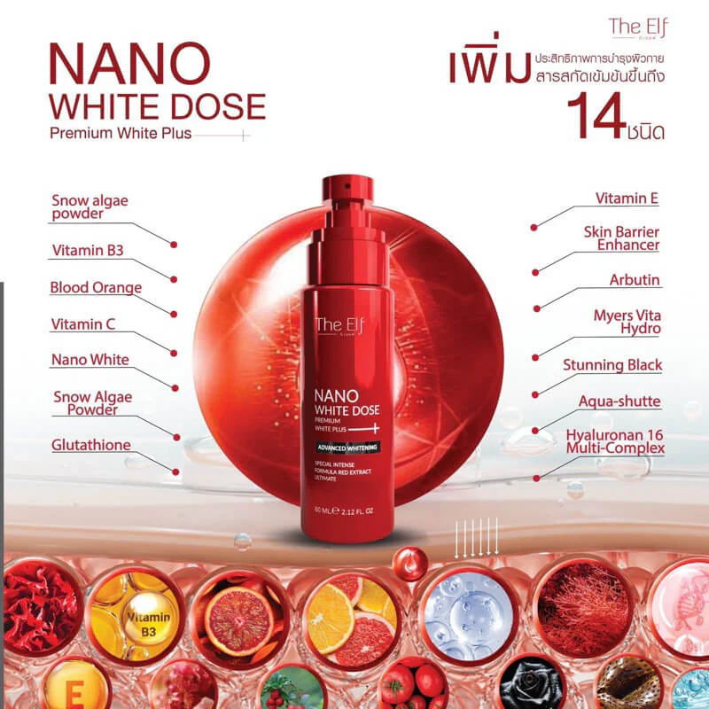 The Elf Nano White Dose Premium White Plus Serum - 60ml - Image 14