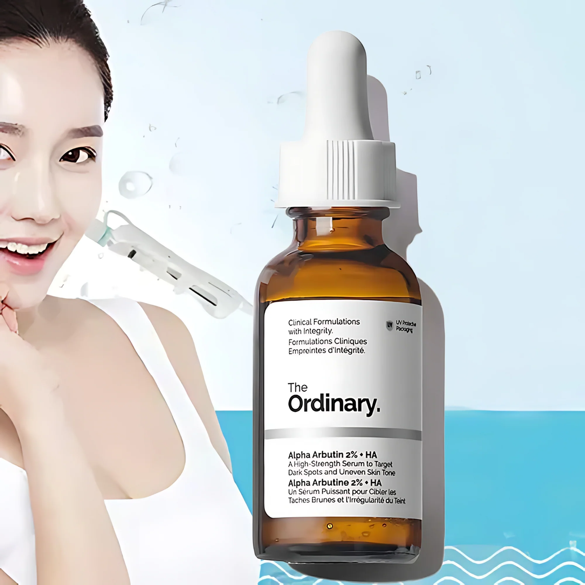 The Ordinary Alpha Arbutin 2% + HA Serum – 30ml (Original) - Image 7