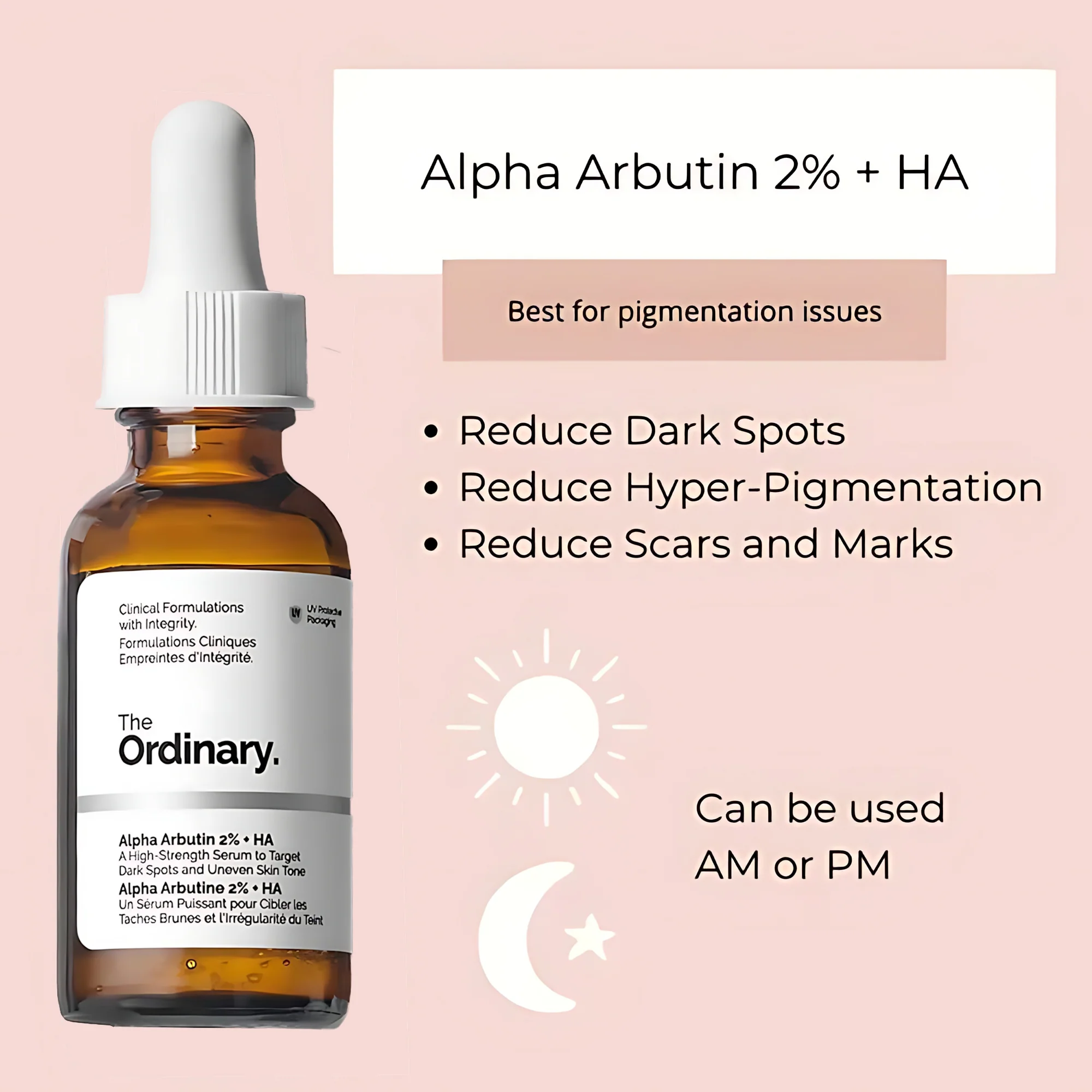 The Ordinary Alpha Arbutin 2% + HA Serum – 30ml (Original) - Image 8