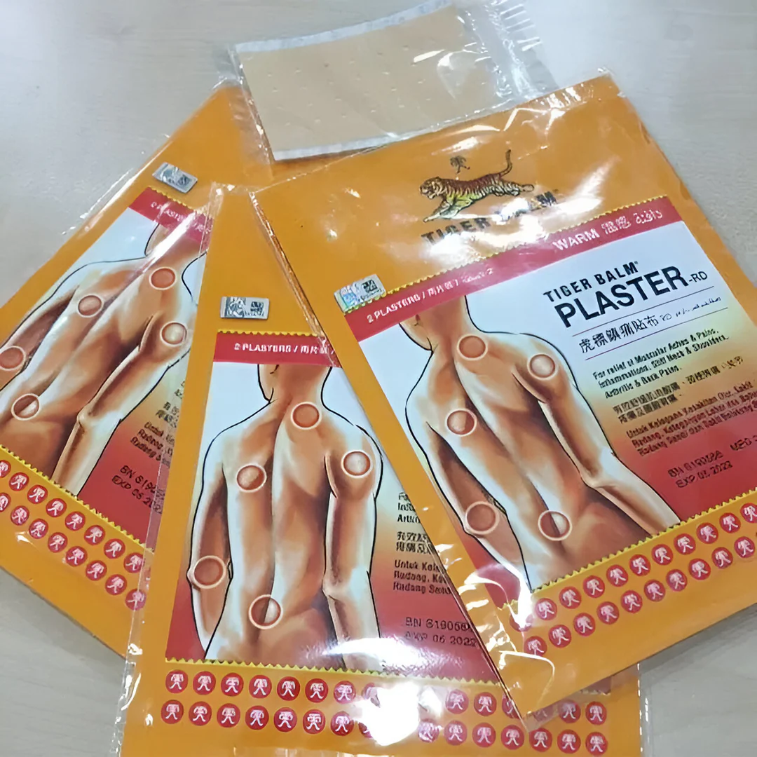 Tiger Balm Plaster RD Warm – 7cm x 10cm (2 Plasters) - Image 8