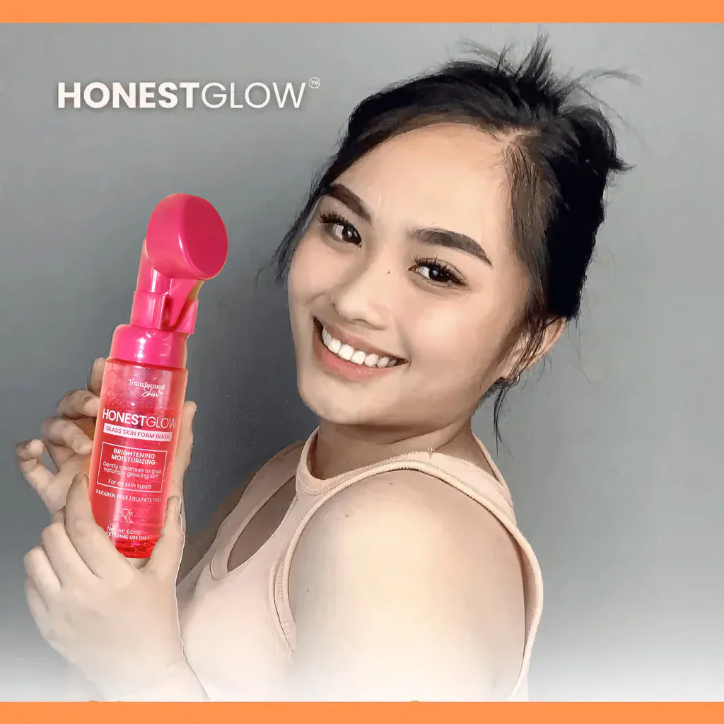 Transformed Skin Honest Glow Glass Skin Foam Wash - 60ml - Image 8