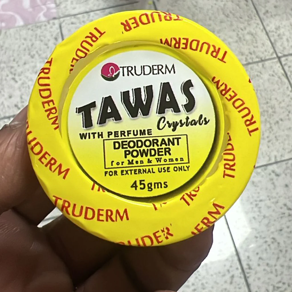 Truderm Tawas Crystals With Perfume Deodorant Powder - 45g - Image 2
