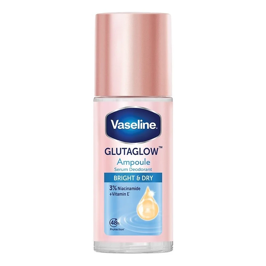 Vaseline Glutaglow Bright & Dry Ampoule Serum Deodorant - 45ml - Image 4