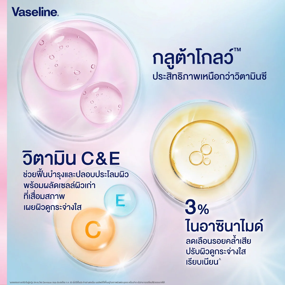 Vaseline Glutaglow Bright & Renew Ampoule Dry Serum Deodorant - 45ml - Image 4