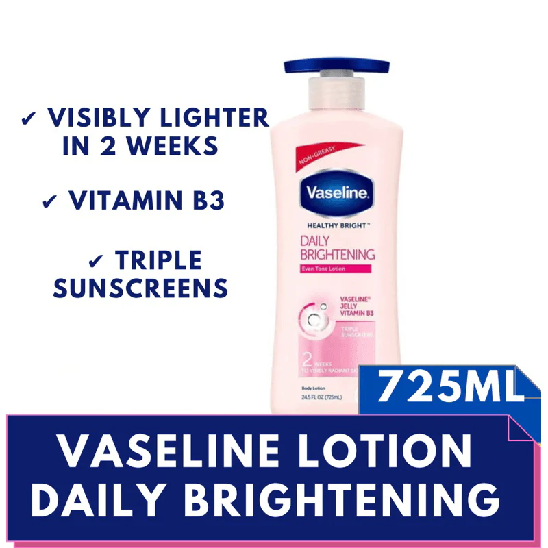 Vaseline Healthy Bright Daily Brightening Body Lotion - 725ml - Image 7