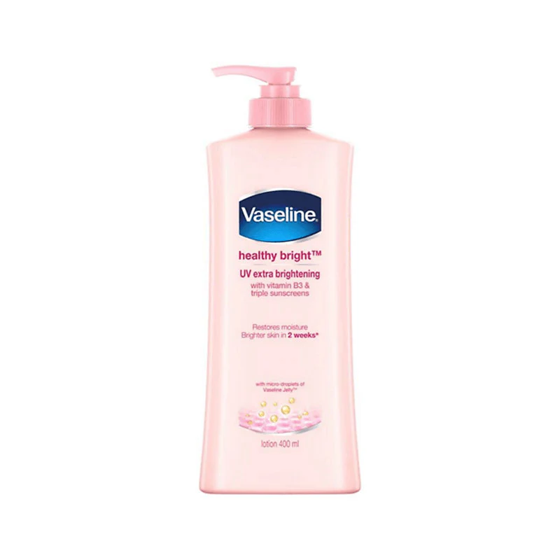 Vaseline Healthy Bright UV Extra Brightening Lotion 400ml - Image 2