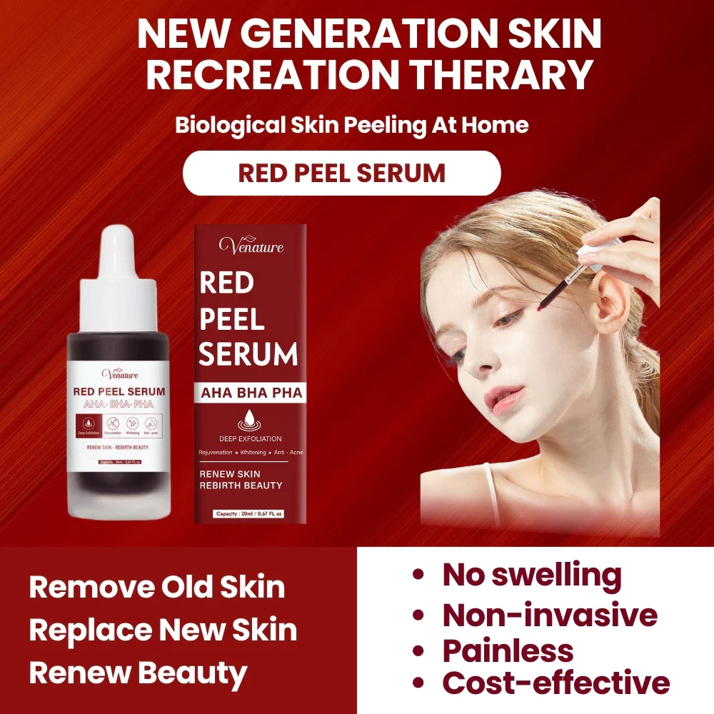 Venature Red Peel Serum - 20ml - Image 3
