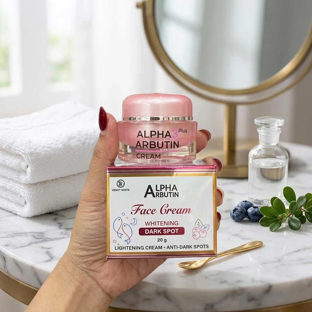 Venut White Alpha Arbutin Face Cream – 20g - Image 2