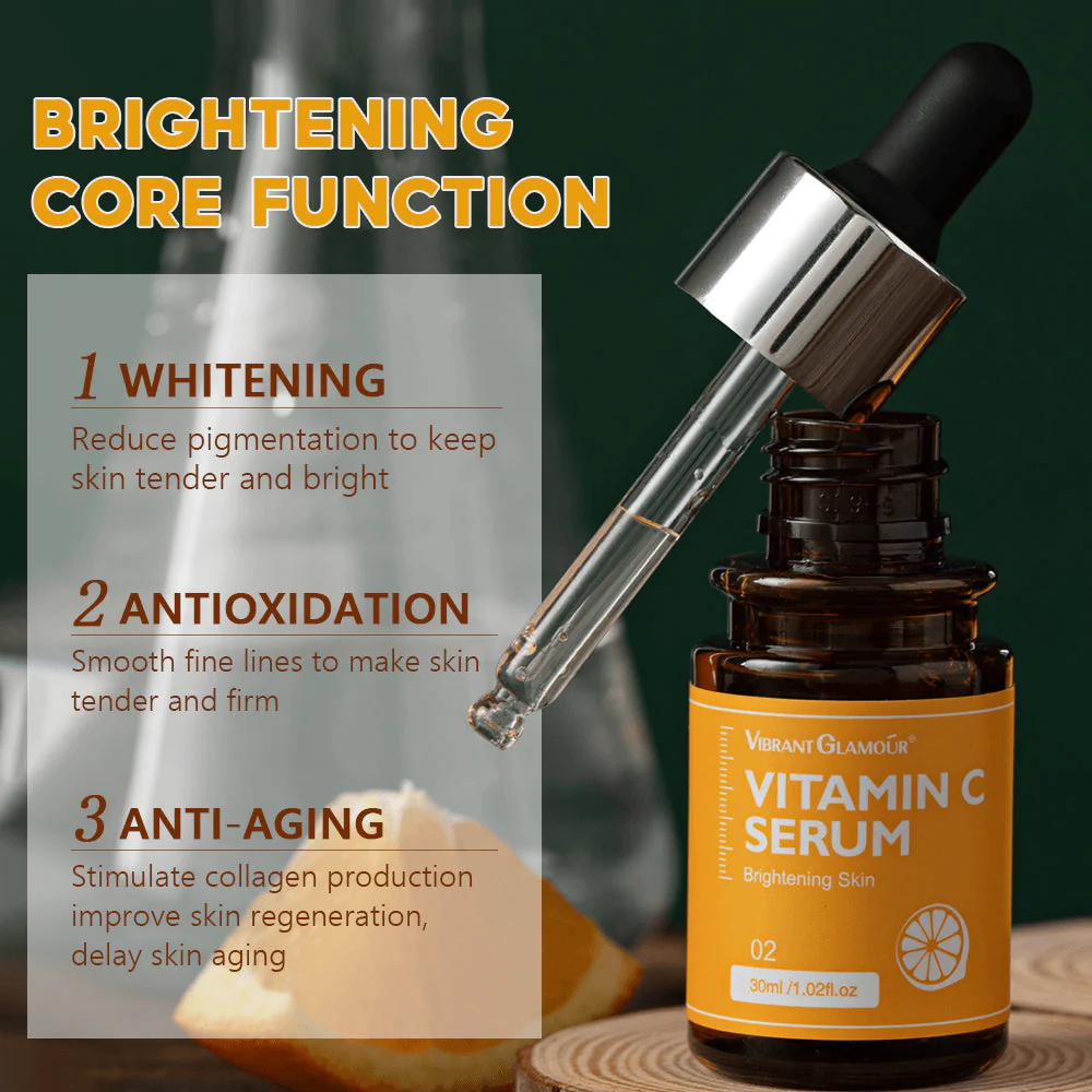Vibrant Glamour Brightening Vitamin C Serum - 30ml - Image 4