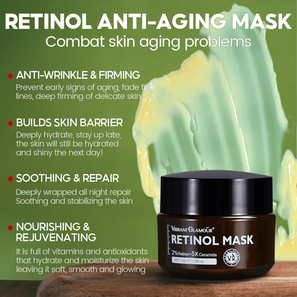 Vibrant Glamour Retinol Face Mask - 50g (BUY 1 TAKE 1 OFFER) - Image 6