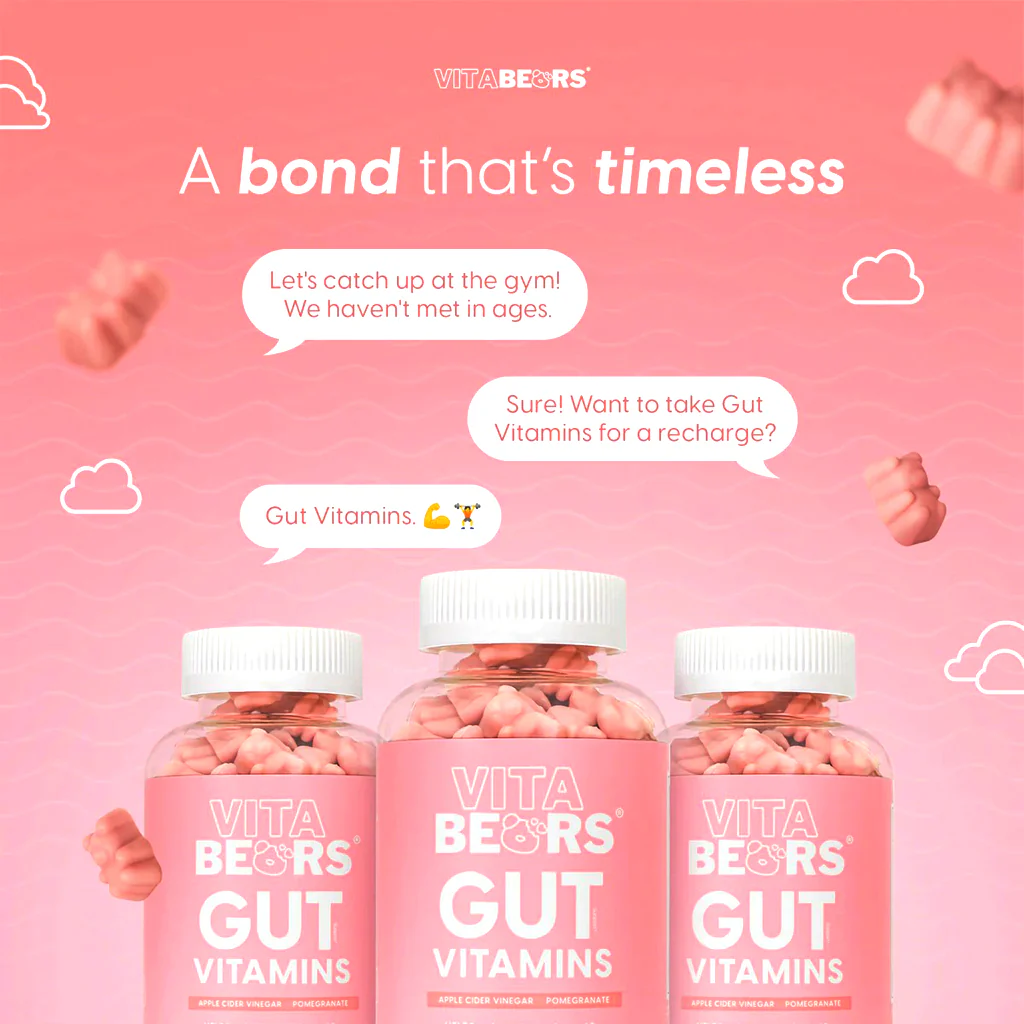 Vita Bears Gut Vitamins - 60 Gummies - Image 3