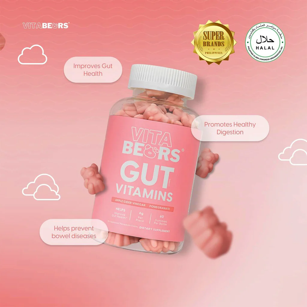Vita Bears Gut Vitamins - 60 Gummies - Image 5