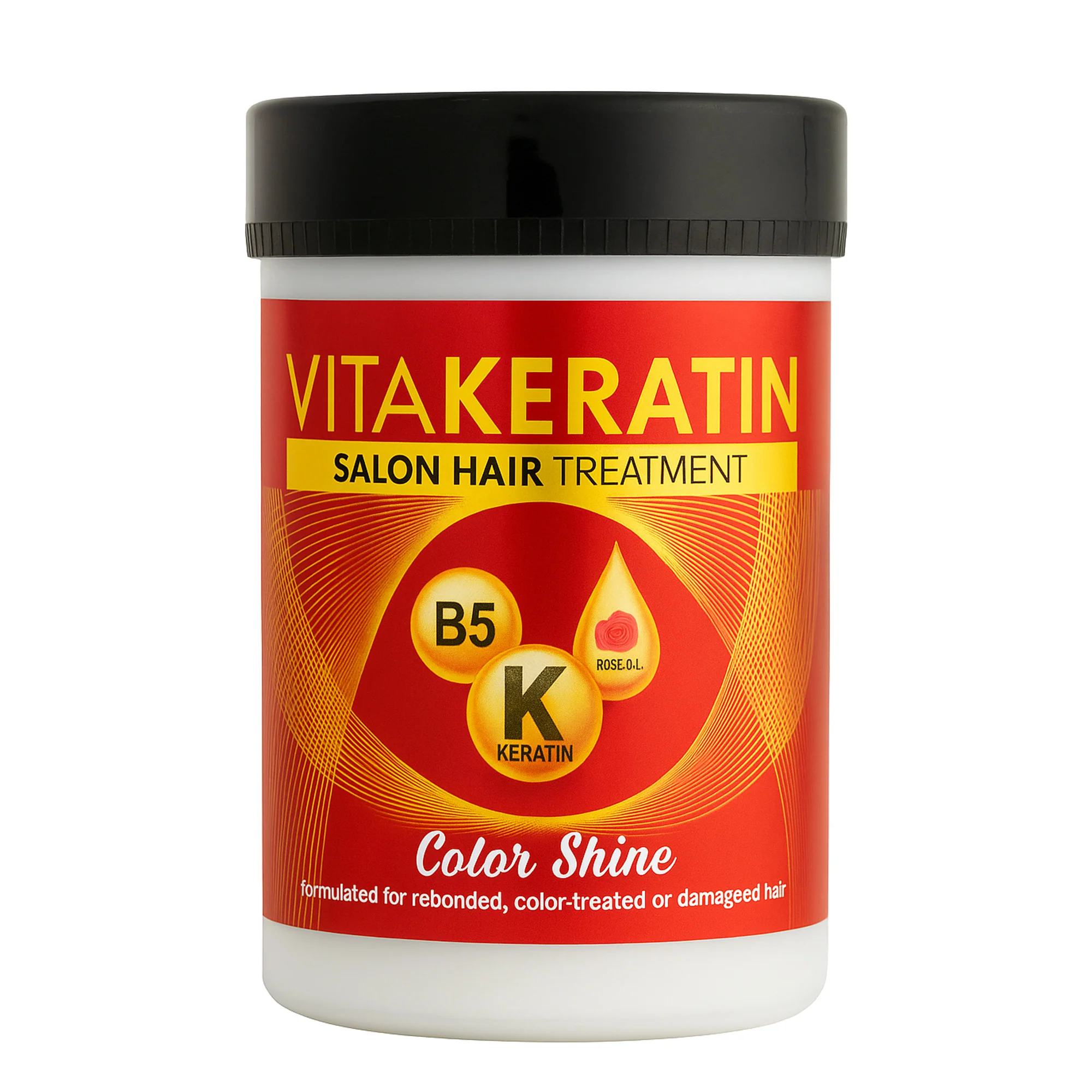 Vita Keratin Salon Hair Treatment - Color Shine  (650ml) - Image 2