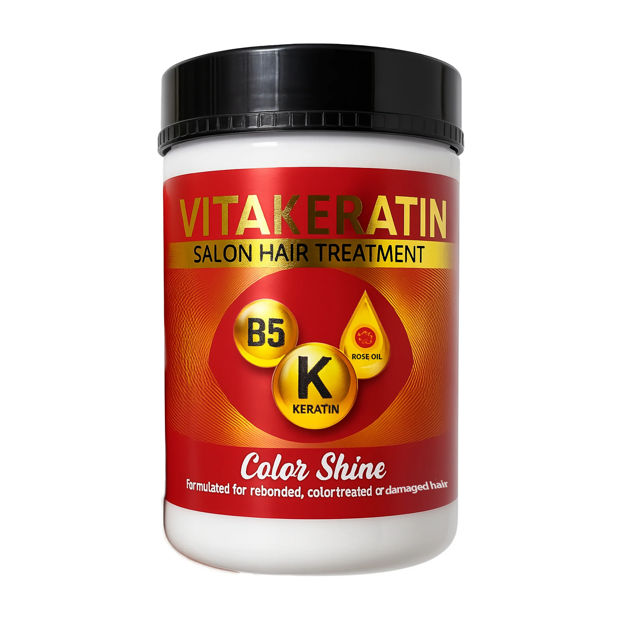 Vita Keratin Salon Hair Treatment - Color Shine  (650ml) - Image 3