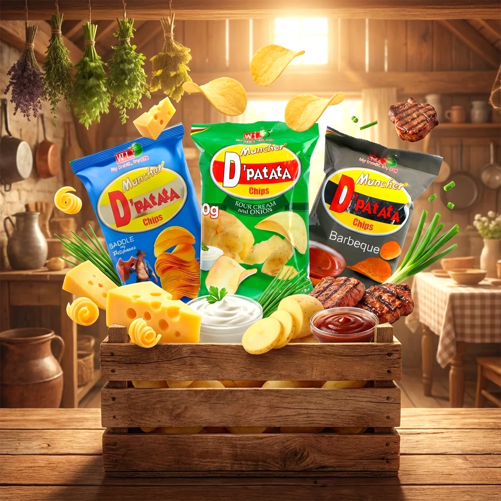 W.L. Muncher D’Patata Chips – Assorted Flavors (60g)  COMBO PACK - Image 3