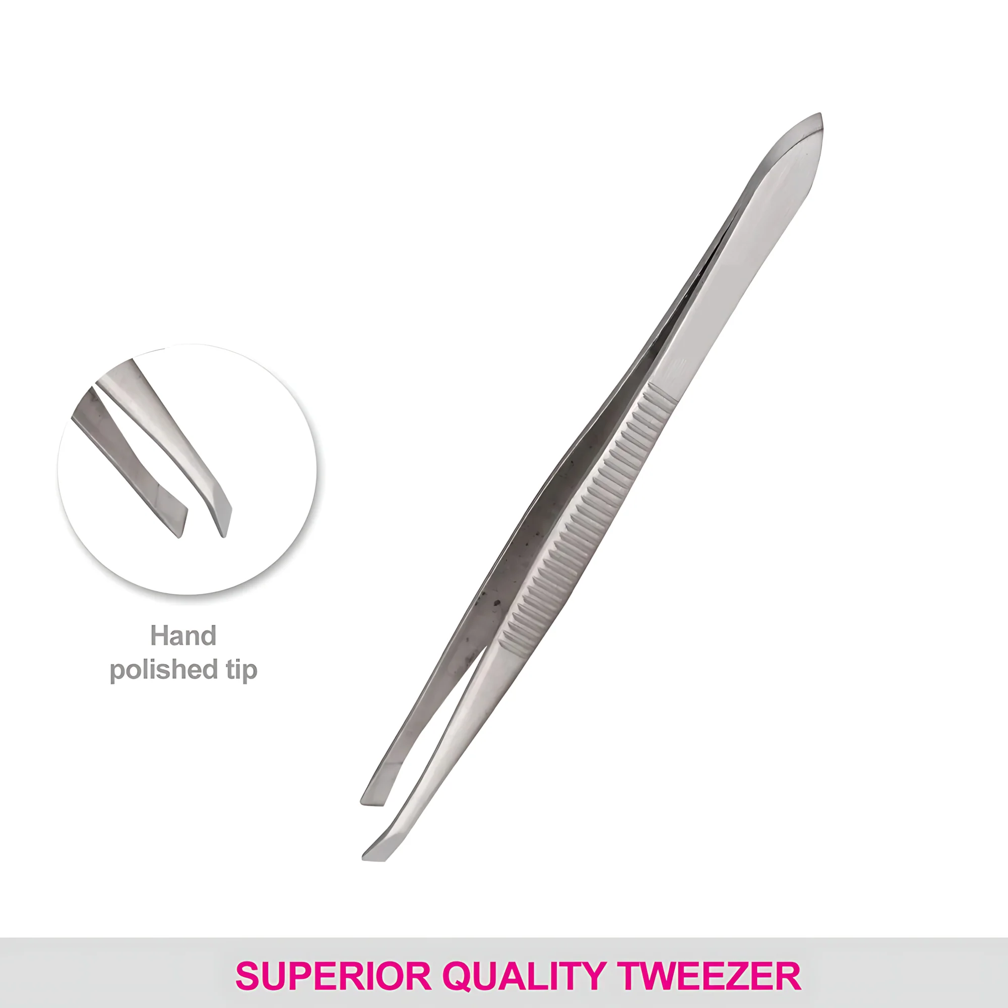 WETHERM Professional Silver Tweezers – Precision Hair Removal Tool - Image 3