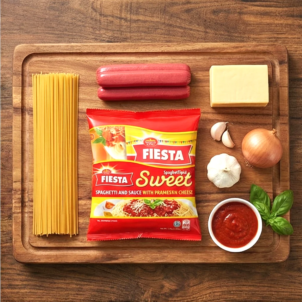 White King Fiesta Sweet Spaghetti & Sauce with Parmesan Cheese Set – 1.6kg - Image 6