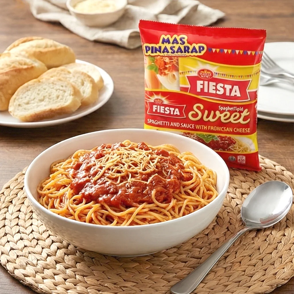 White King Fiesta Sweet Spaghetti & Sauce with Parmesan Cheese Set – 1.6kg - Image 7