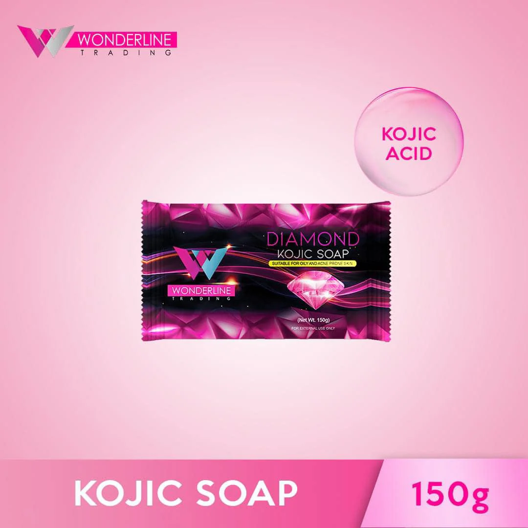Wonderline Diamond Kojic Soap - 150g - Image 3
