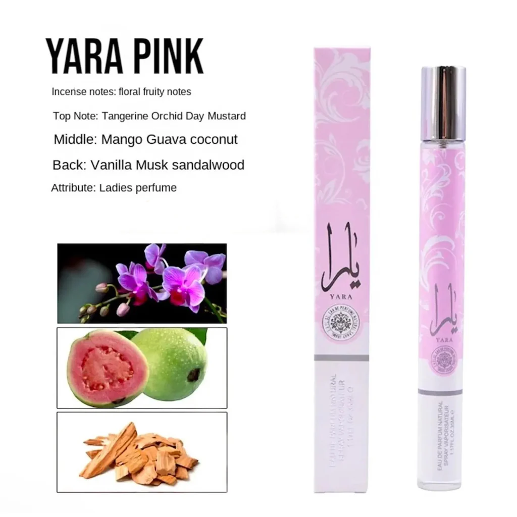 Yara Pink Eau de Parfum – 35ml Travel Spray - Image 5