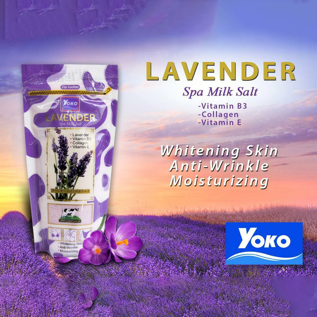 Yoko Lavender Spa Milk Salt - 300g - Image 7