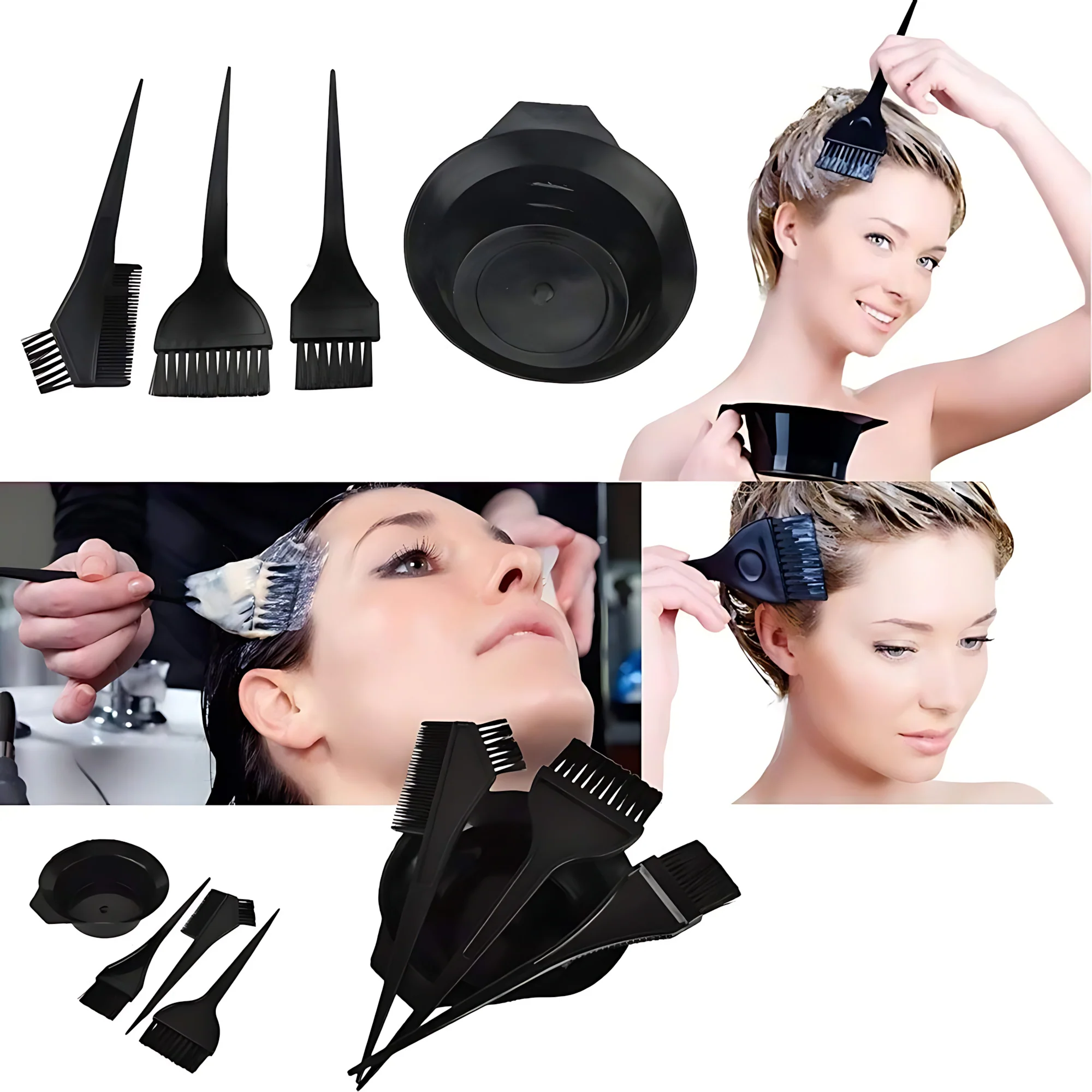 Ysfashua 4-Piece Hair Dye Brush Kit – Professional Hair Coloring Tools - Image 10