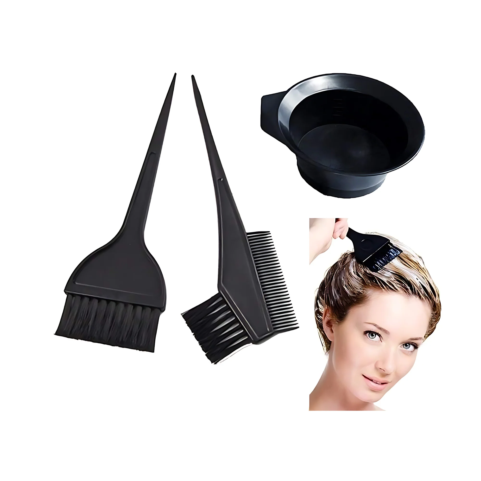 Ysfashua 4-Piece Hair Dye Brush Kit – Professional Hair Coloring Tools - Image 12