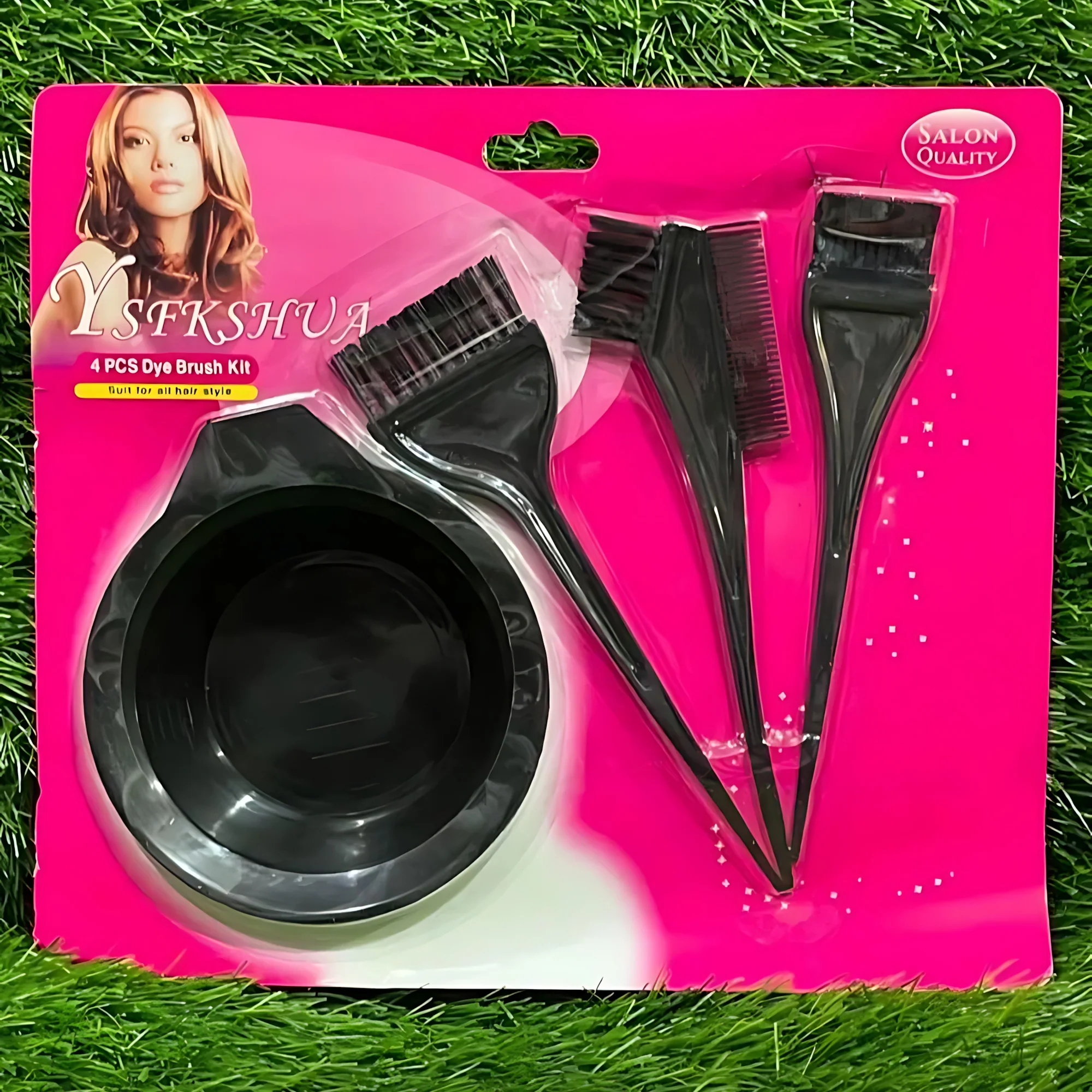Ysfashua 4-Piece Hair Dye Brush Kit – Professional Hair Coloring Tools - Image 7
